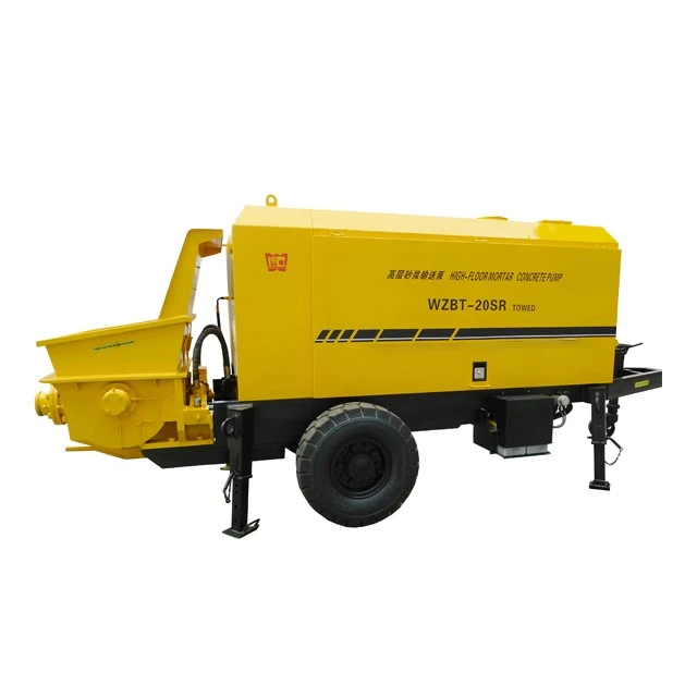 Diesel Concrete Mixer Pump factory