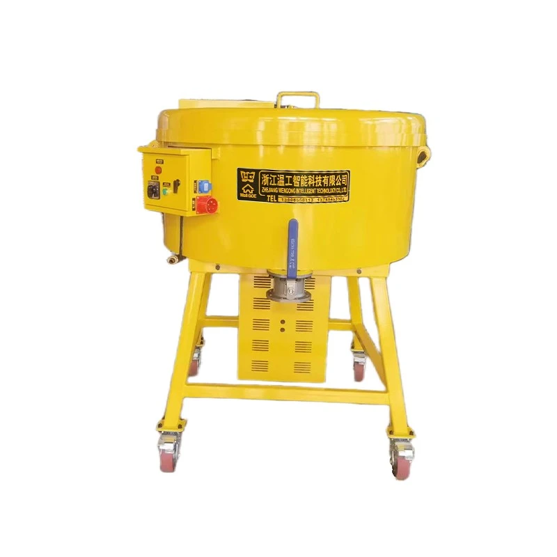 Dual Hopper Mouth Mixer factory