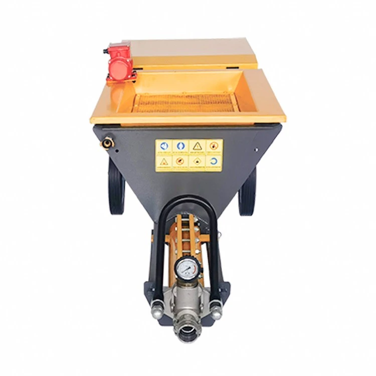Screw Mortar Spraying Machine factory