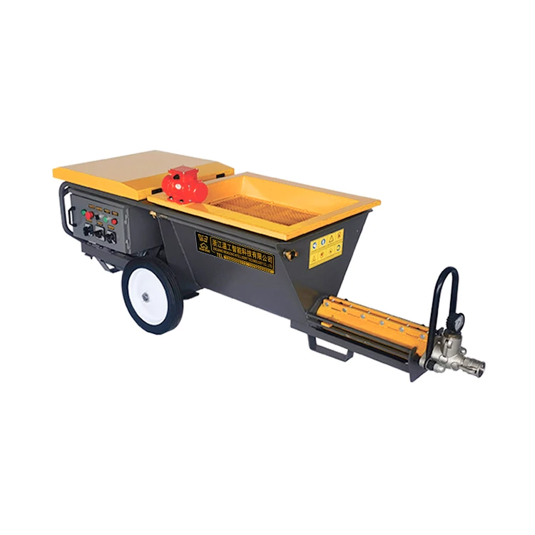 Screw Mortar Spraying Machine